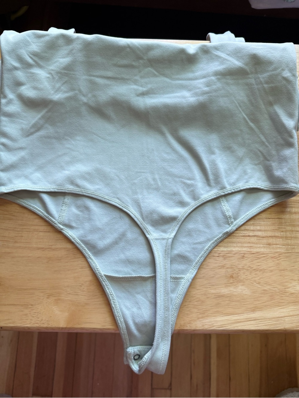 Abercrombie & Fitch seamless corset bodysuit tank in a mint color size M‎ - Picture 3 of 6